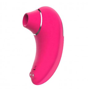 RITA - Mini Suction Clitoral Stimulation Vibrator (Chargeable - Red Rose)